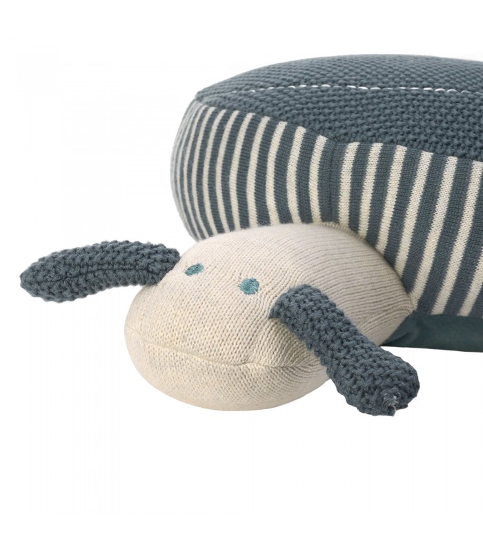 Knitted Puff Garden explorer Snail S size Lässig