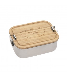Lunchbox stainless bamboo Lässig