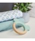 Silicone-wooden teether Little by Lässig | with ears