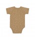 Short-sleeved wrap Lässig | Speckled GOTS cotton