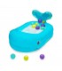 Inflatable whale bath 10 balls Infantino