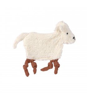 Doudou pacifier holder Lässig | Sheep figure with knotted legs