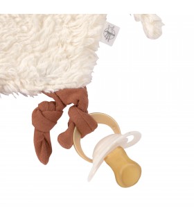 Doudou porta-chupeta Lässig