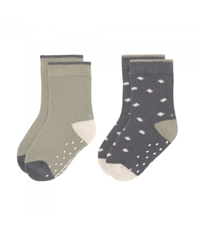 Non-slip sock 2pcs. Lässig | Silicone bio sole