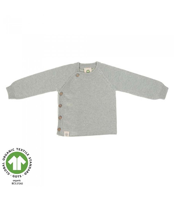 Knit kimono Casual | GOTS cotton and Eri silk for babies