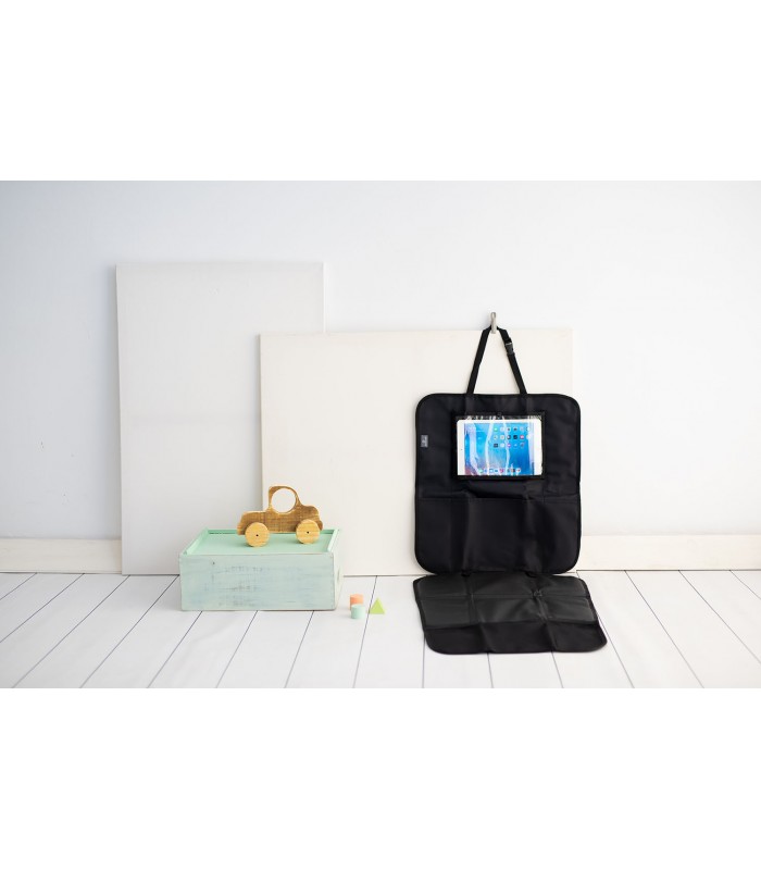 Car seat protector 3 in 1 Olmitos | Divisible pieces and touch window