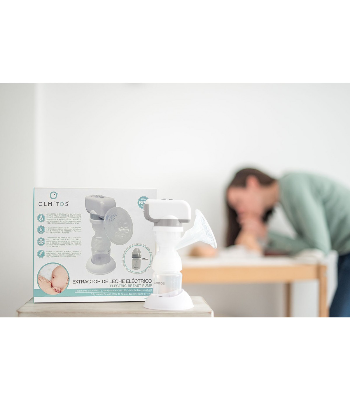 Comprar Extrator de leite elétrico Olmitos a preço de oferta