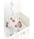 Musical Forest/Jungle Carousel Olmitos | Manual rotation with forest figures
