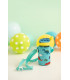 Set botella tritán y acero con funda Olmitos | dual dinosaurios