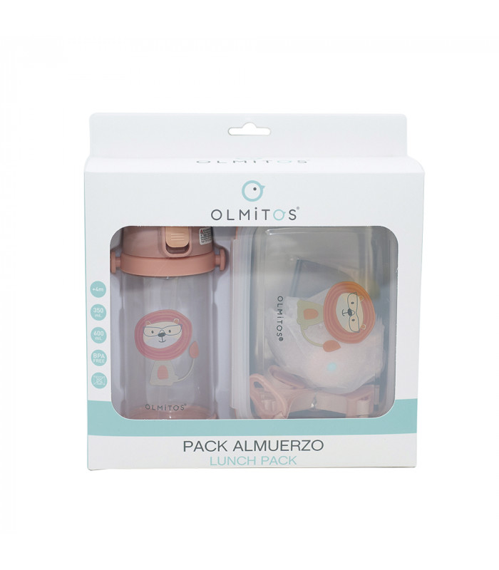 Comprar conjunto para a escola com garrafa e lancheira Olmitos a um preço promocional.