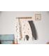 Organic cotton blanket 80x80cm Lässig | Earth ring print