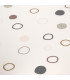 Organic cotton blanket 80x80cm Lässig | Earth ring print