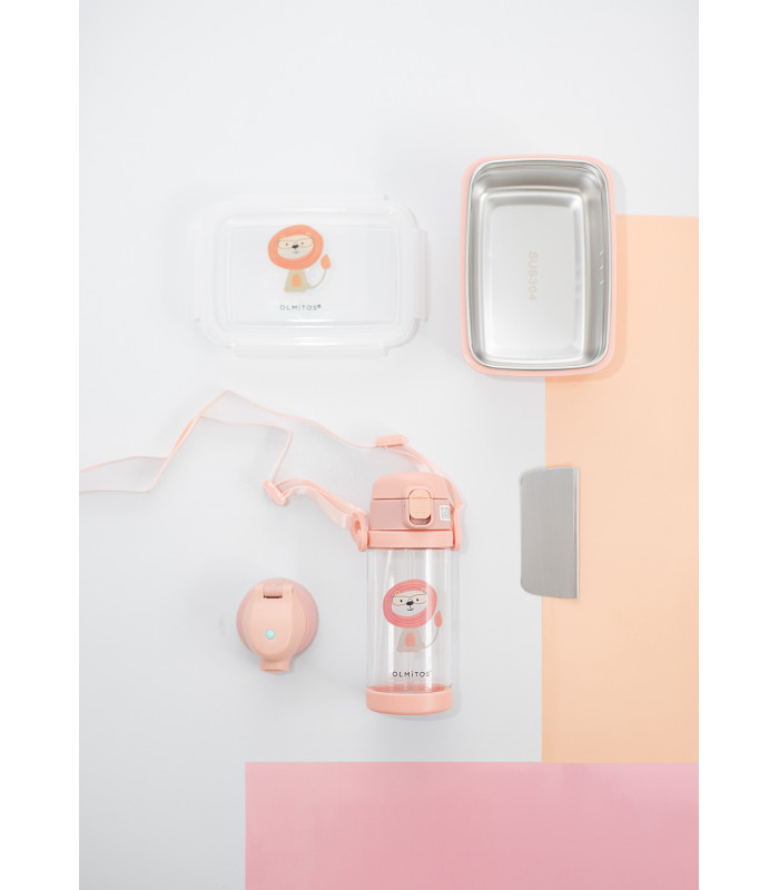 Comprar conjunto para a escola com garrafa e lancheira Olmitos a um preço promocional.