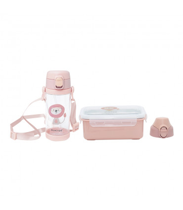Bottle school set and lunch box Olmitos