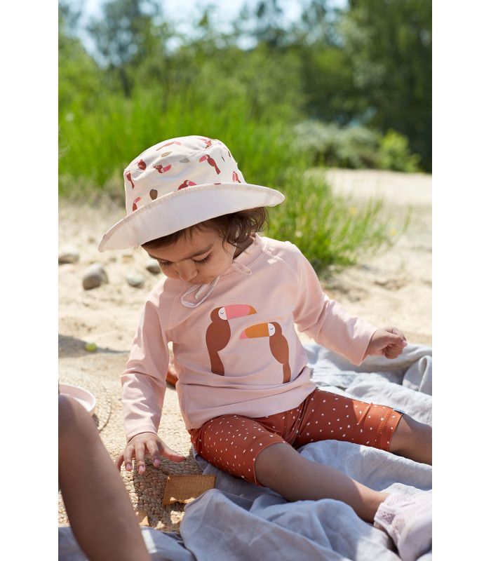Comprar Gorro de banho reversível UV para menina Lässig a preço de oferta
