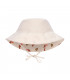 Gorrito de baño reversible UV niña Lässig | estampado jirafas secado rápido