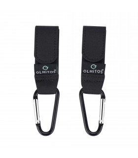 Ganchos mosquetón para cochecito Olmitos