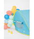 Tienda Pop Up con piscina Olmitos | Piscina 10cm y ventana