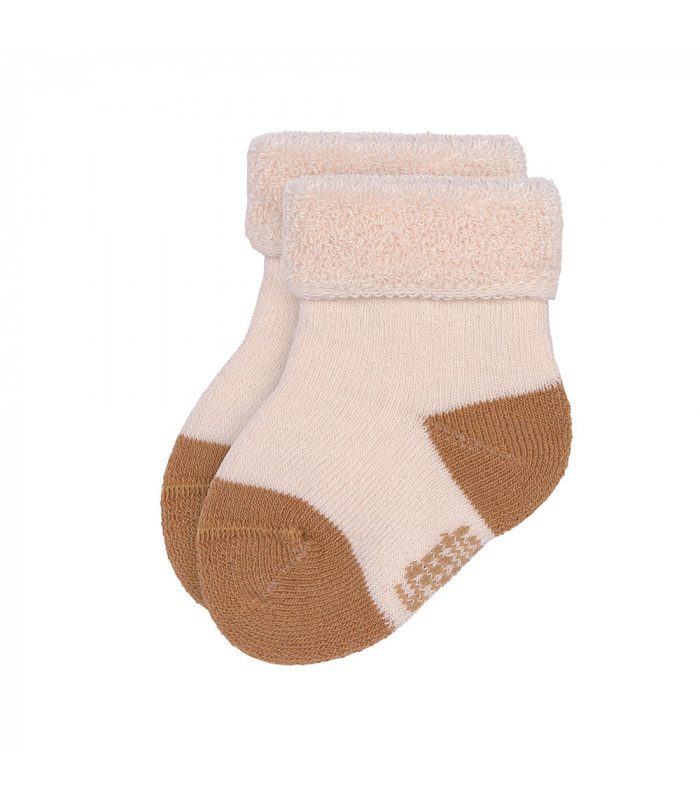 Newborn socks 3 units Lässig | double thermal plush band
