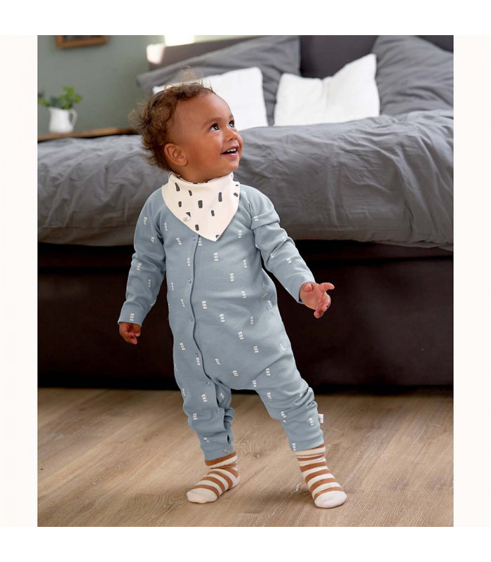 Newborn socks 3 units Lässig | double thermal plush band