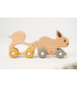 Beech wood animals and wheels Olmitos