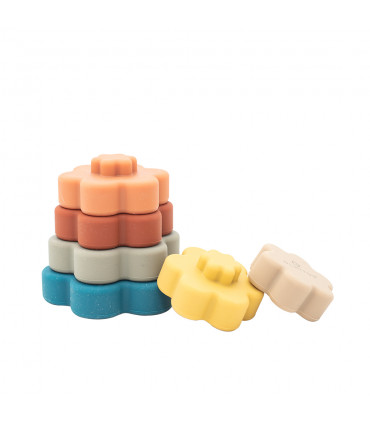 Silicone stackable flower Olmitos