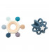 Set sensory teethers Olmitos | bimaterial duo with star