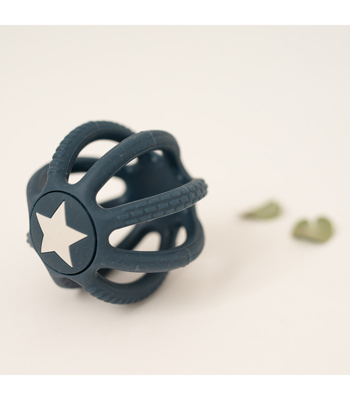 Set sensory teethers Olmitos | bimaterial duo with star