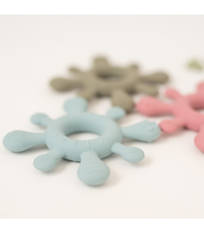 Silicone teething toy Olmitos | textures for soothing gums
