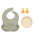 4-piece silicone tableware Olmitos | ergonomic BLW LFGB grade