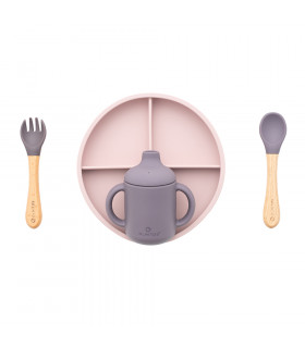 Five piece silicone tableware Olmitos