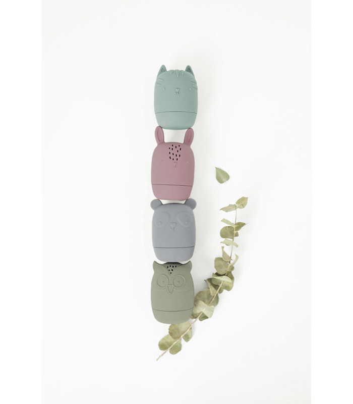 Silicone bath toys Olmitos | Detachable sprinklers LFGB grade
