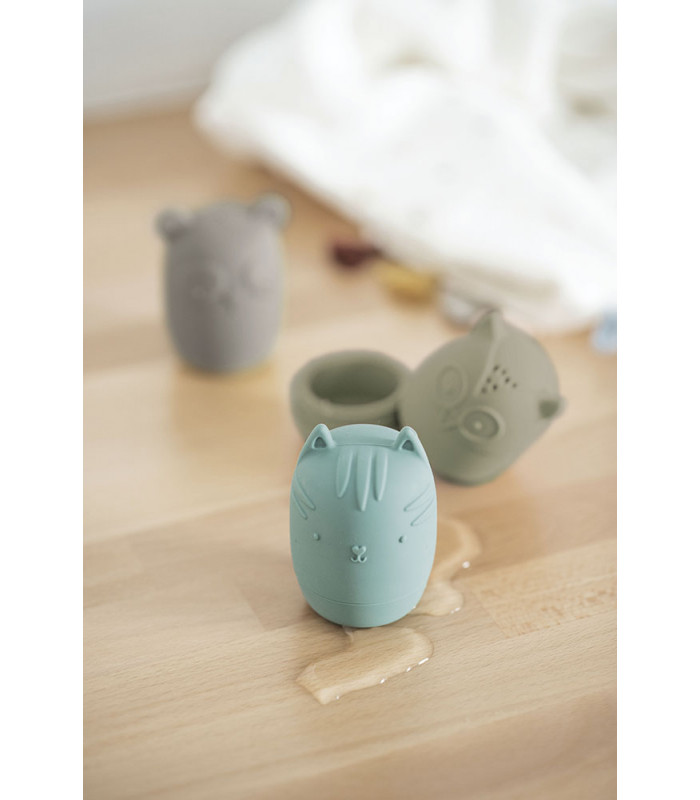 Silicone bath toys Olmitos | Detachable sprinklers LFGB grade