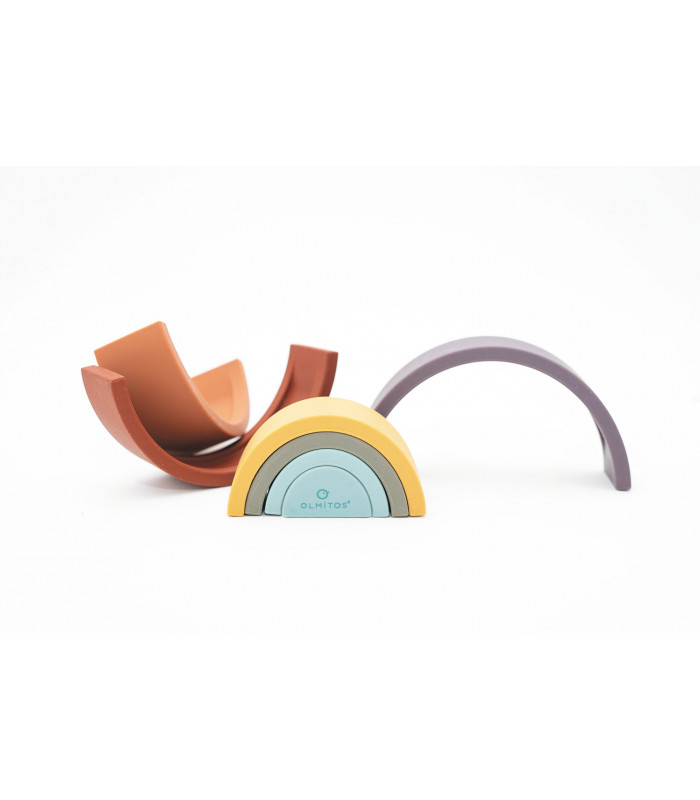 Silicone rainbow Olmitos | 6 soft arches of 13.8 cm