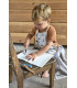 Medium Little Mateys 2pcs Bib Lässig | 30x38 cm repellent