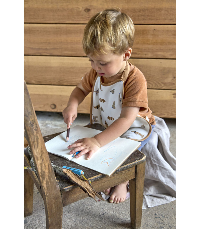 Medium Little Mateys 2pcs Bib Lässig | 30x38 cm repellent