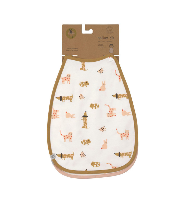 Medium Little Mateys 2pcs Bib Lässig | 30x38 cm repellent