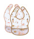 Pack of 2 bibs EVA Lässig | Translucent Ethylene-Vinyl-Acetate 26x38 cm