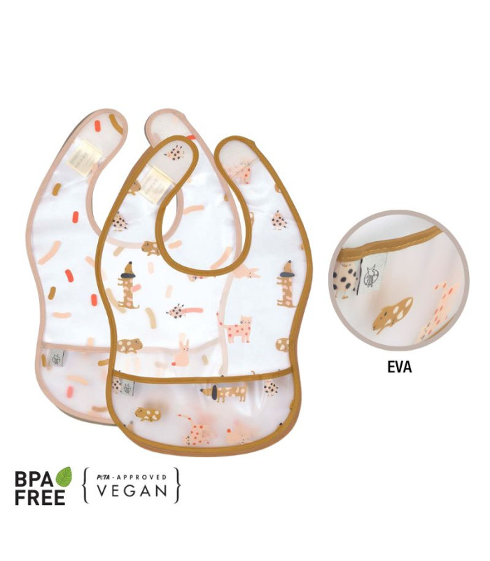 Eva bib 2 pcs Lässig