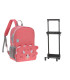 Trolley backpack About Friends Lässig | triceratops wheels 39cm