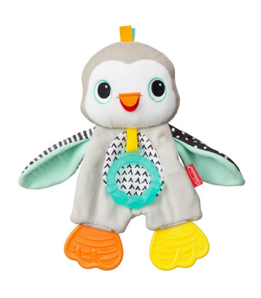 Cuddly Teether Penguin Infantino