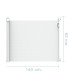 Retractable safety gate Olmitos | Textile mesh 140cm