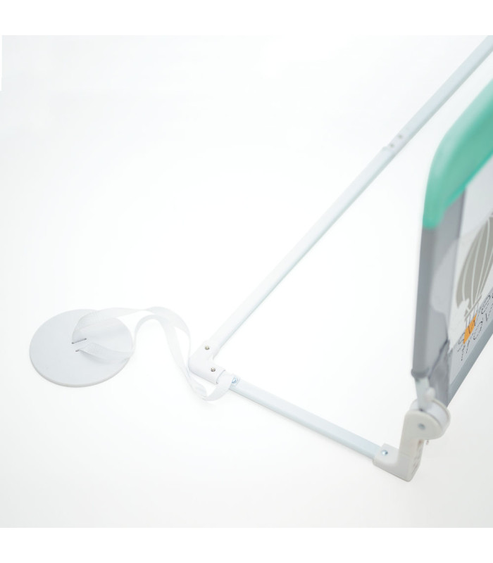 Olmitos Bettgitter 7644 'Barriere' – Sicherheitsgitter Für Kinderbetten, Klappbar Mit Netz, 150 Cm