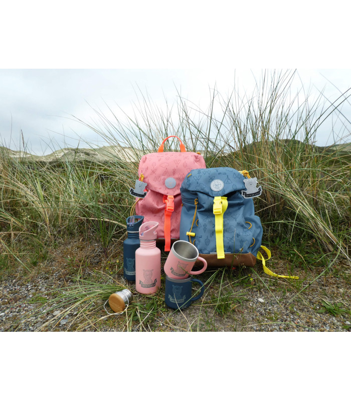 Mochila Mini outdoor Lässig | 9l poliéster PET con parches