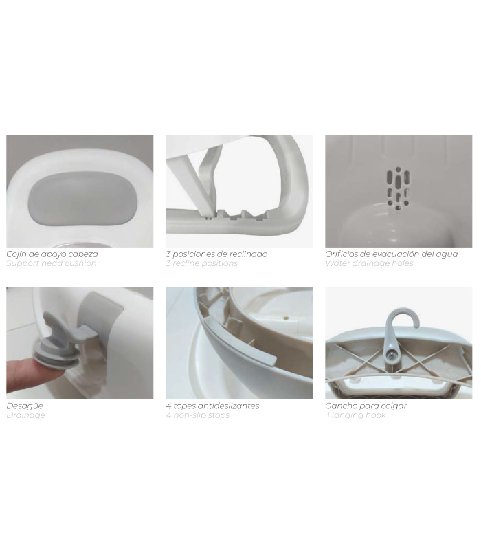 Comprar Banheira de bebê antiderrapante Olmitos a preço promocional