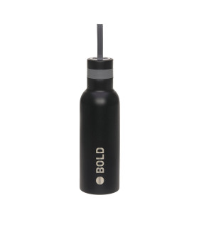 Stainless steel bottle 750ml Lässig | BOLD silicone loop