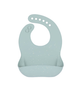Silicone bib 2 pcs Lässig