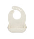 Pack 2 baberos silicona Lässig | Receptáculo hondo flexible