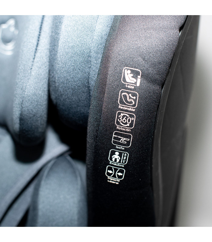 Silla de coche Atria Niu | Giro 360 grados normativa R129