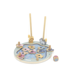 Compre o jogo de pesca com lago magnético por um preço promocional.